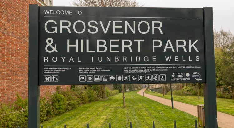 Grosvenor and Hilbert Park Sign