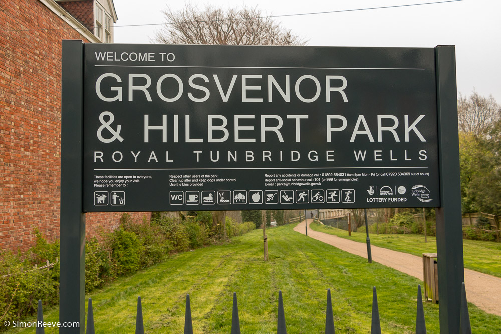 Grosvenor and Hilbert Park Sign